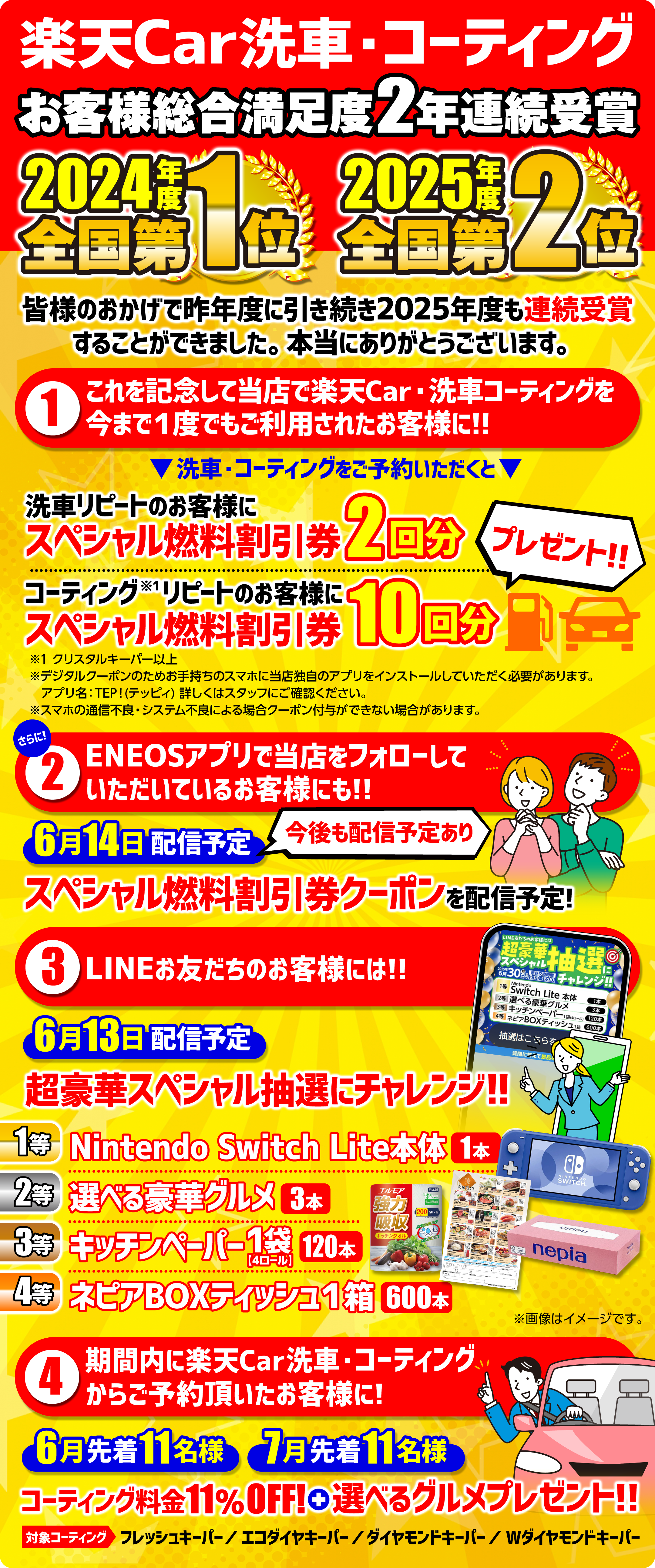 4月5月プレゼントキャンペーン開催中！